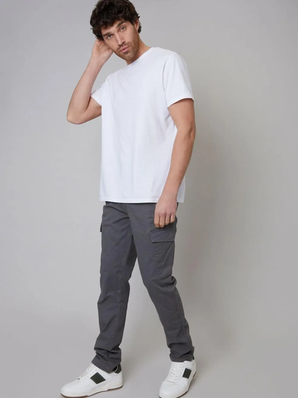 Threadbare Cotton Cargo Trousers With Stretch^ Pants & Chinos