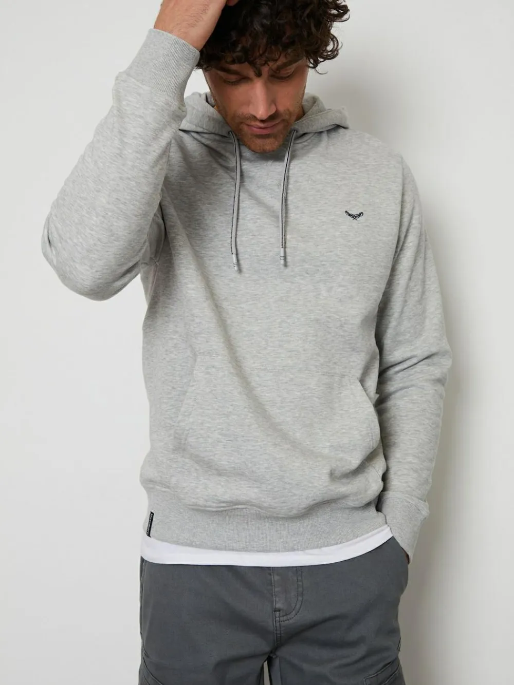 Hot Threadbare Light Grey Hoodie