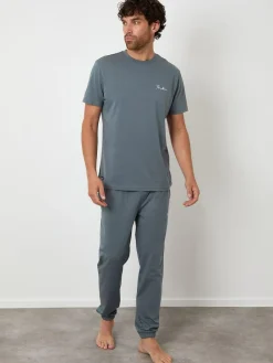 Threadbare Light Grey Pyjamas Set^ Pyjamas