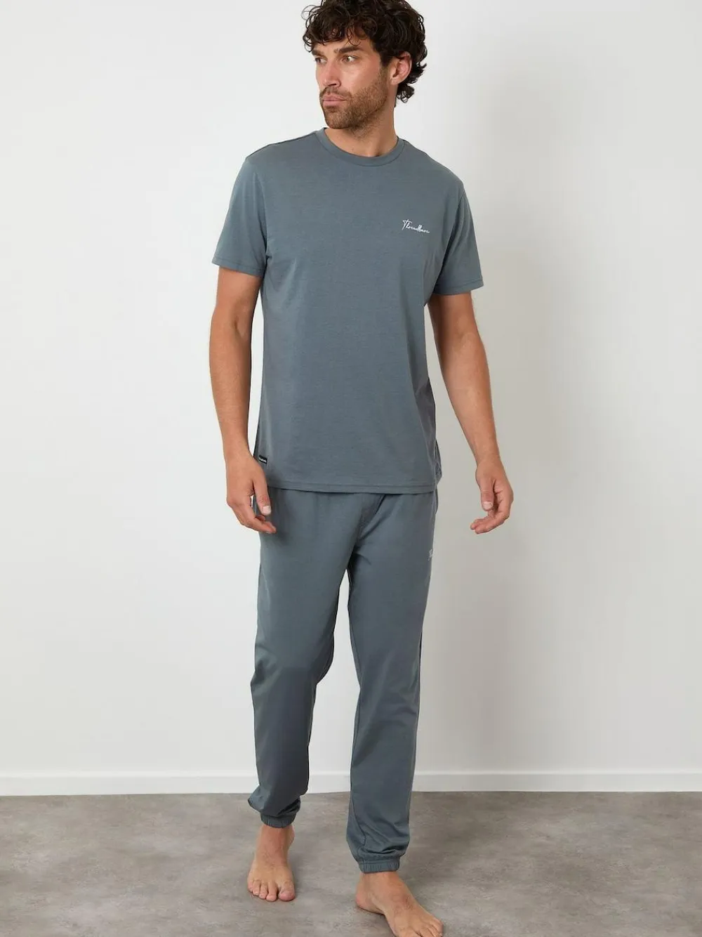 Threadbare Light Grey Pyjamas Set^ Pyjamas