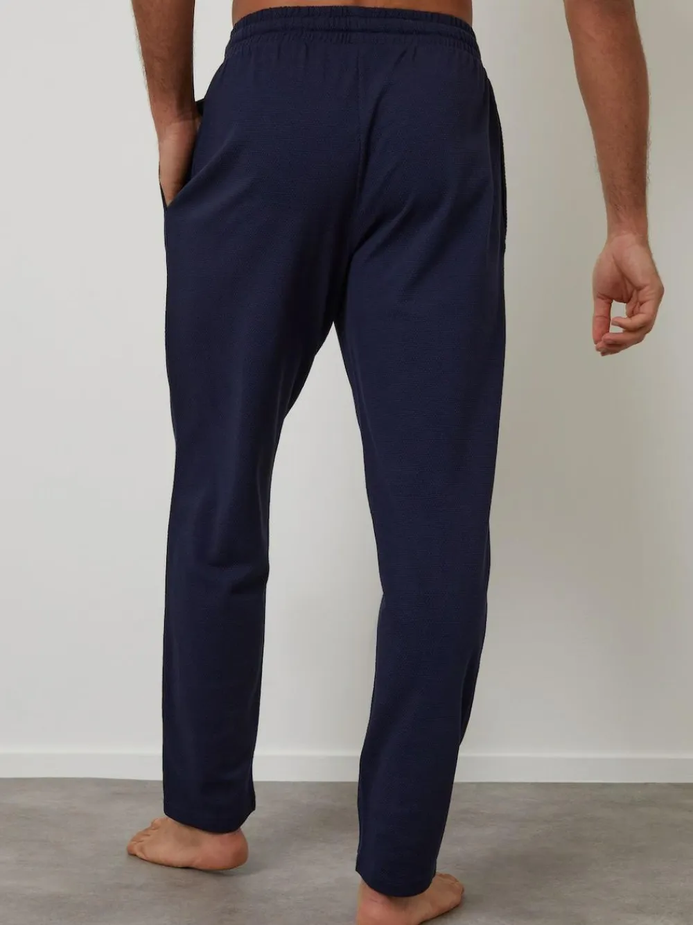 Outlet Threadbare Cotton Lounge Joggers 2 Pack Navy Blue