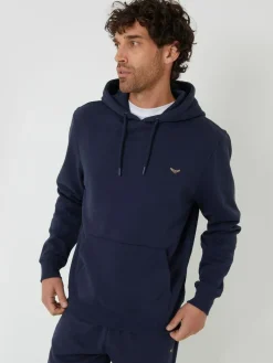 Clearance Threadbare Navy Blue Hoodie