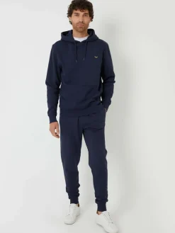 Clearance Threadbare Navy Blue Hoodie