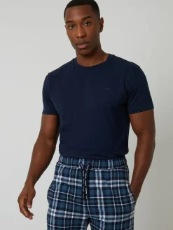 Threadbare Navy Check Pyjamas Set^ Pyjamas