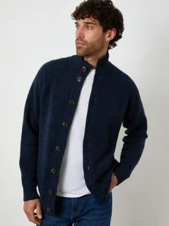 Threadbare Funnel Neck Button Up Knitted Cardigan^ Knitwear|Knitwear