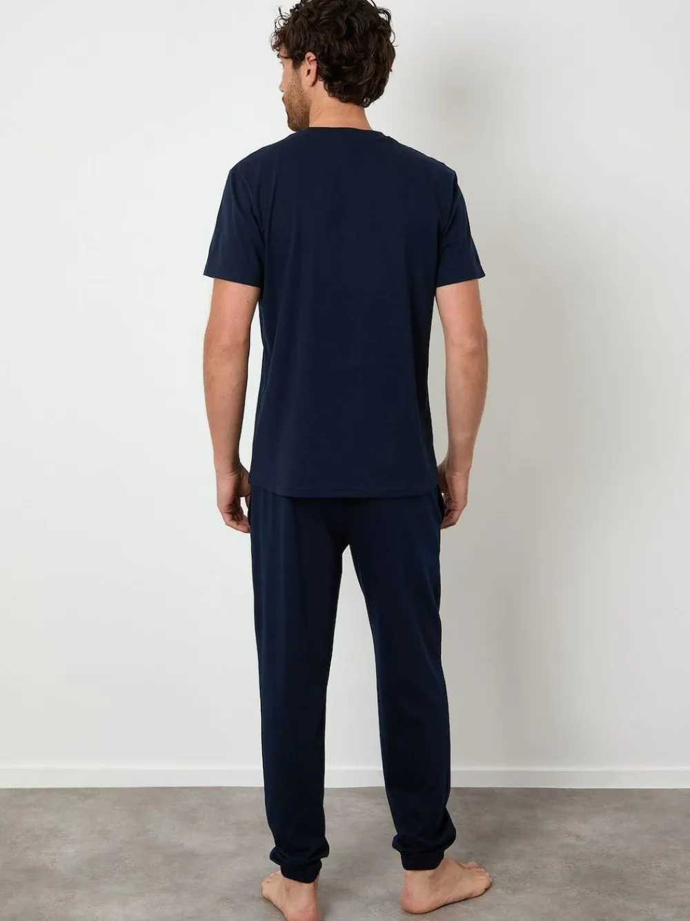 Threadbare Navy Pyjamas Set^ Pyjamas