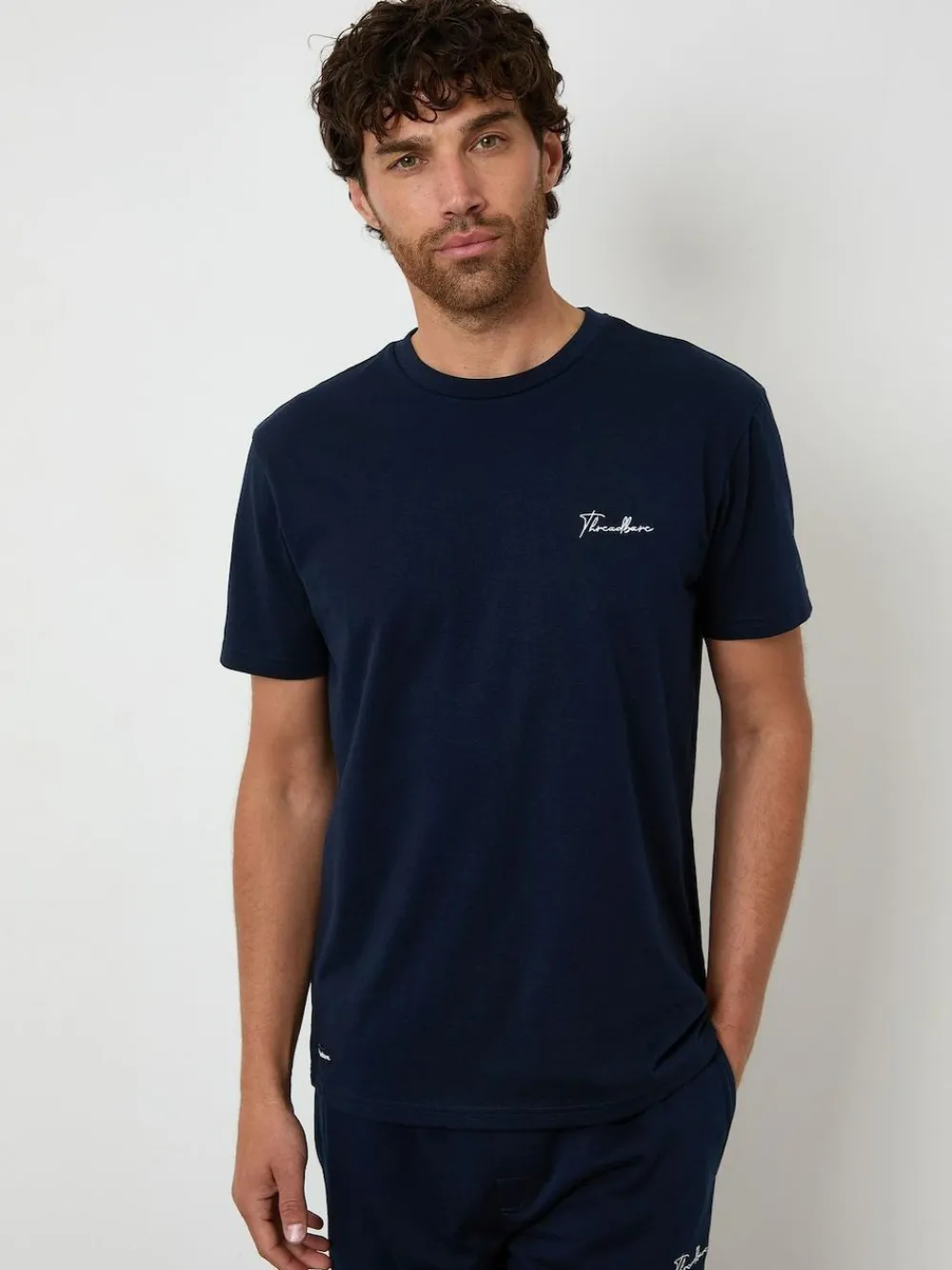 Threadbare Navy Pyjamas Set^ Pyjamas