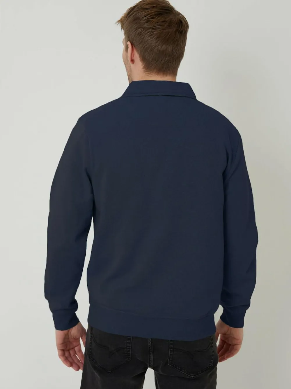 Threadbare Quarter Zip Collared Sweatshirt^ Sweatshirts & Hoodies|Sweatshirts & Hoodies