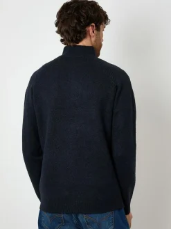 Threadbare Raglan Rib Quarter Zip Knitted Jumper^ Knitwear|Knitwear