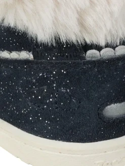 Toezone Girls Faith Suede Leather Faux Fur Zip Boots^ Boots & Wellies