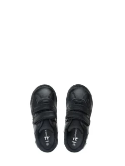 Toezone Jay Dinosaur Ortholite Black School Shoes