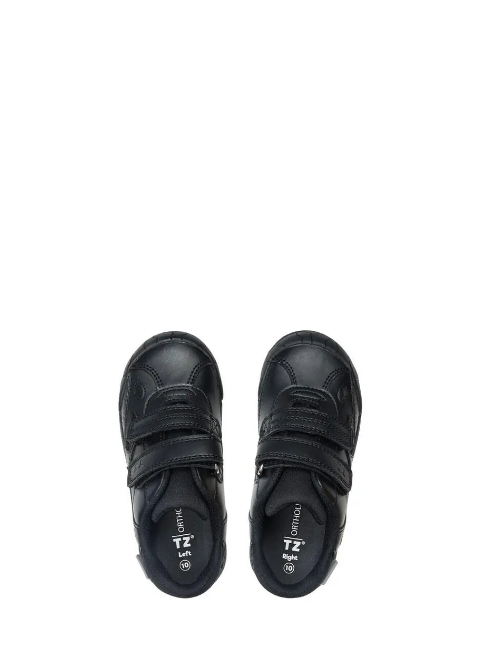 Toezone Jay Dinosaur Ortholite Black School Shoes