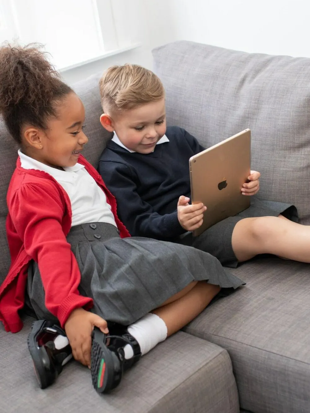 Toezone Jay Dinosaur Ortholite Black School Shoes