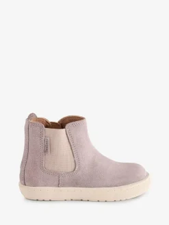 Hot Toezone Leather Gusset And Zip Boots Alma