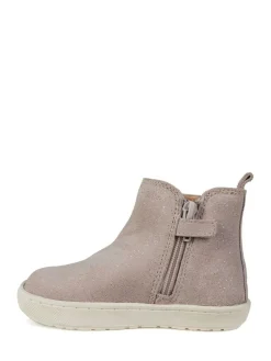 Hot Toezone Leather Gusset And Zip Boots Alma