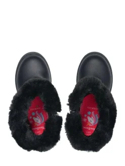 Discount Toezone Lumi Faux Fur Zip Heart Buckle Boots