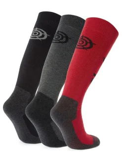 Tog 24 Black Bergenz Ski Socks 3 Pack