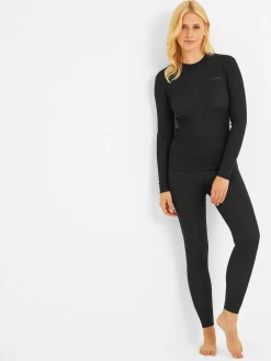 Tog 24 Black Darley Thermal Base Layer Set^Women Thermals