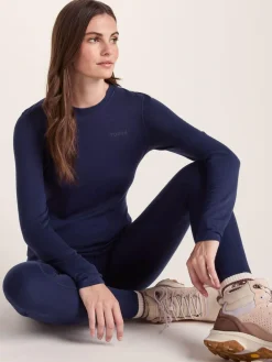Tog 24 Blue Meru Thermal Crewneck Top