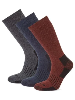 New Tog 24 Grey Villach Trek Socks 3 Pack