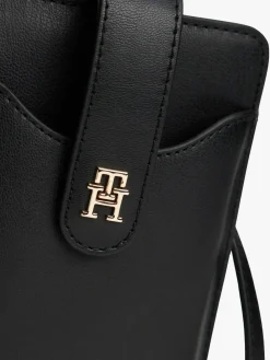 Outlet Tommy Hilfiger Hilfiger Icon Monogram Phone Pouch Black