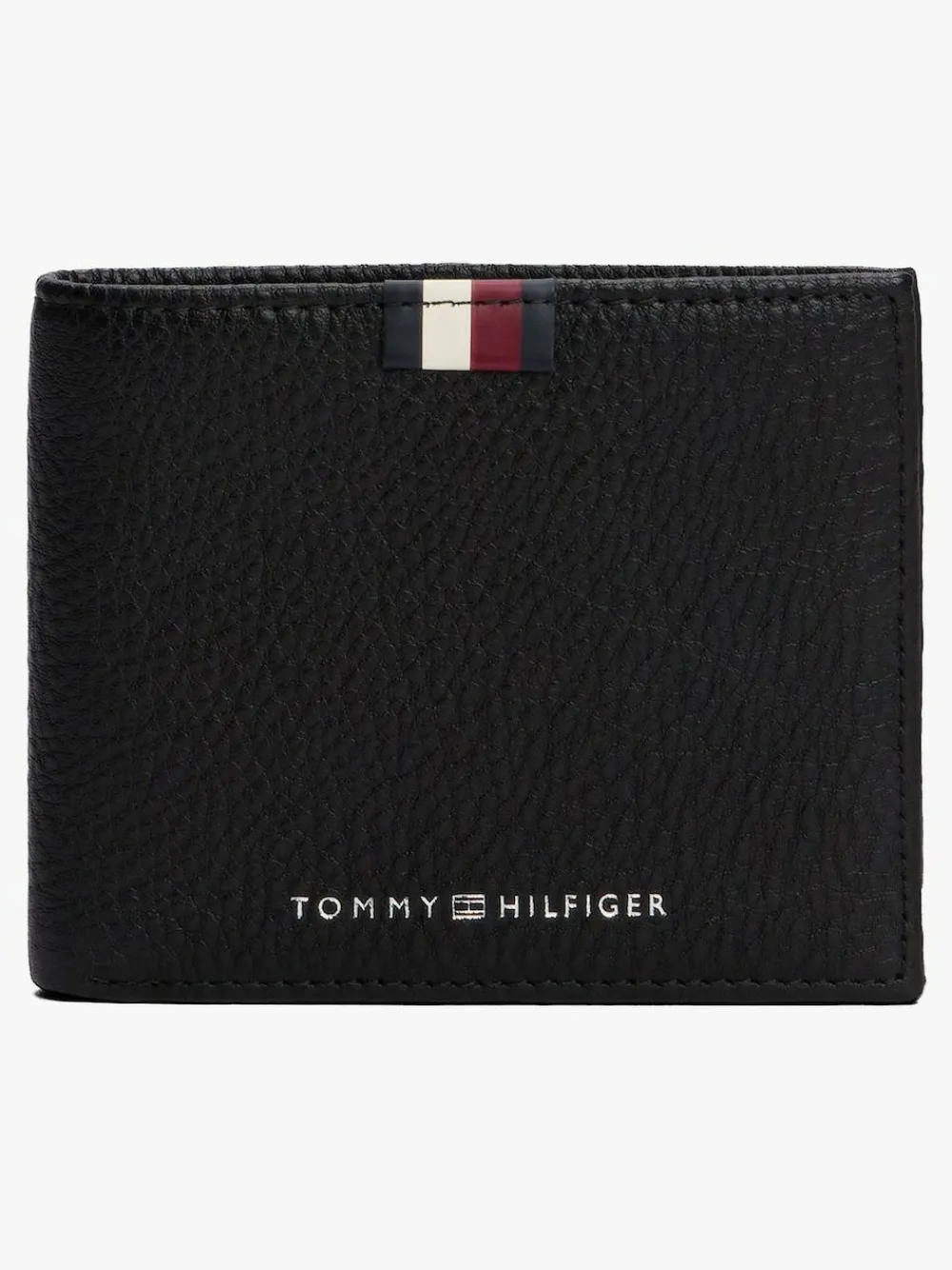 Discount Tommy Hilfiger Black Premium Mini Leather Card Case