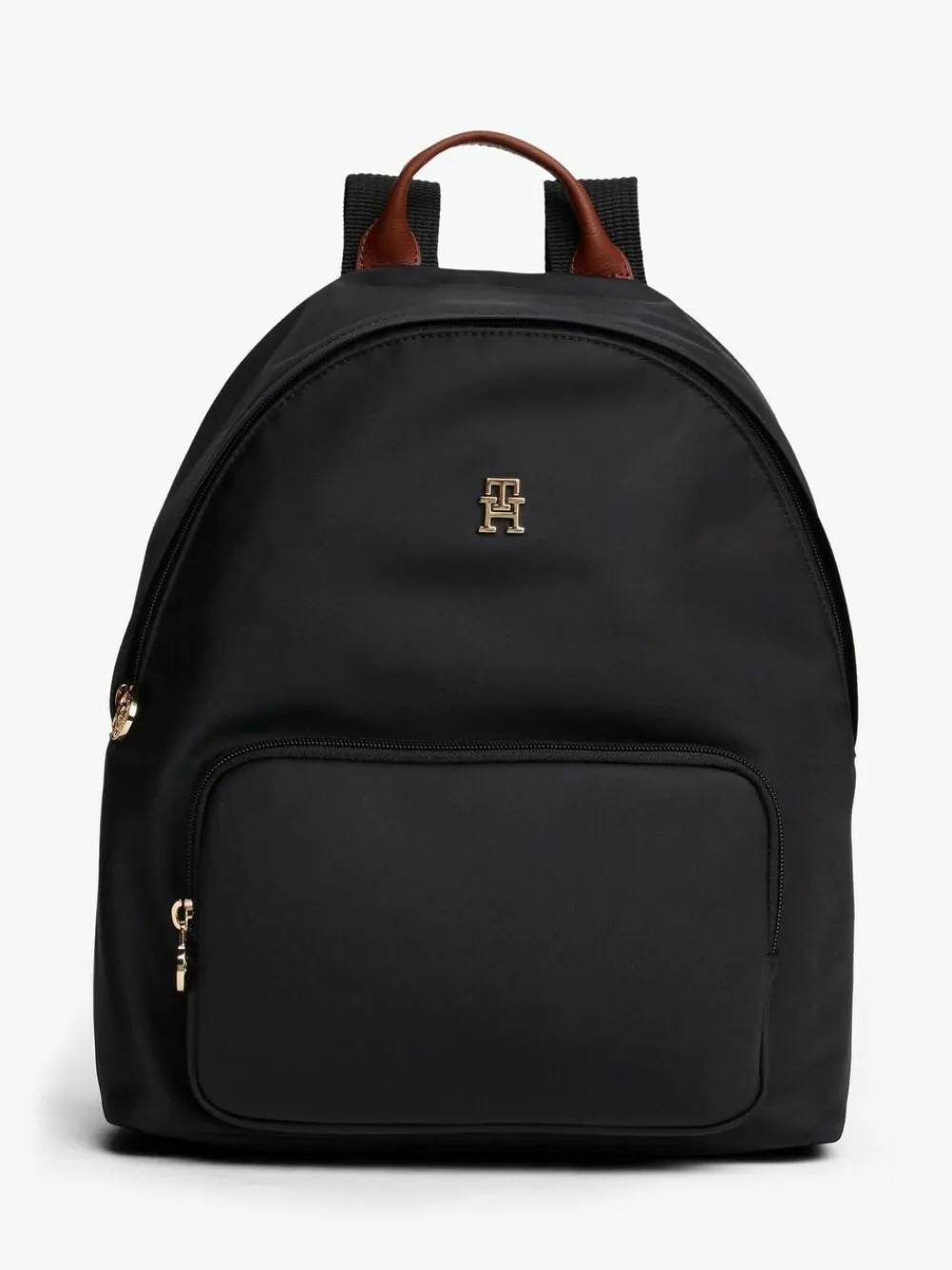 Tommy Hilfiger Black/White Dome Backpack^Women Bags
