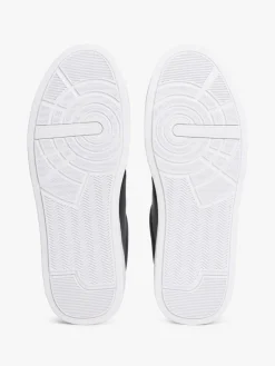 Outlet Tommy Hilfiger Court Essential Leather Trainers Blue