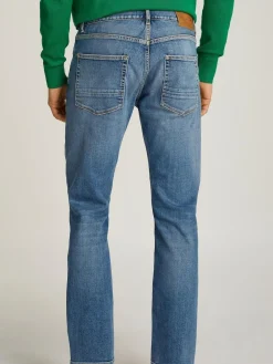 Tommy Hilfiger Blue Denton Faded Straight Leg Jeans^ Jeans|Jeans