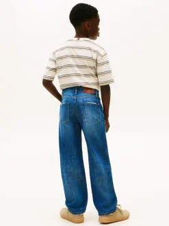 Tommy Hilfiger Blue Distressed Loose Jeans^BOY Jeans|Jeans