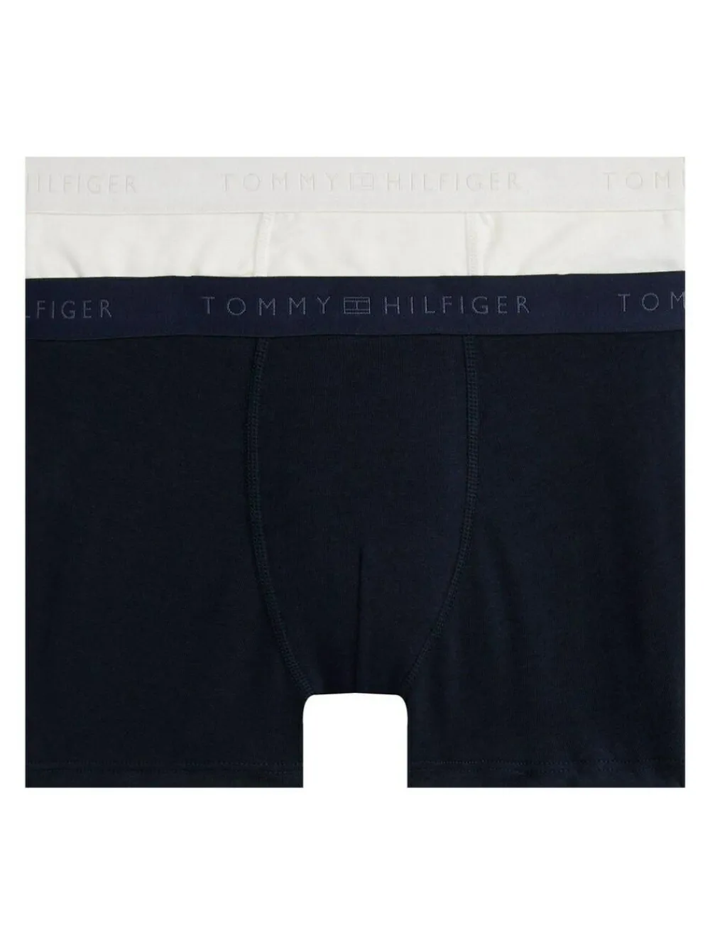 Tommy Hilfiger Blue Essential Stretch Trunks 2-Pack^BOY Underwear