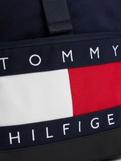 Online Tommy Hilfiger Blue Heriage Flag Rolltop Backpack