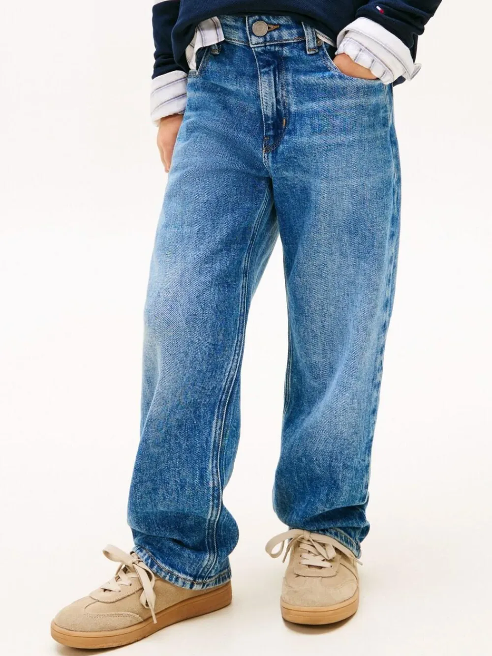 Online Tommy Hilfiger Blue Heritage Loose Carpenter Jeans