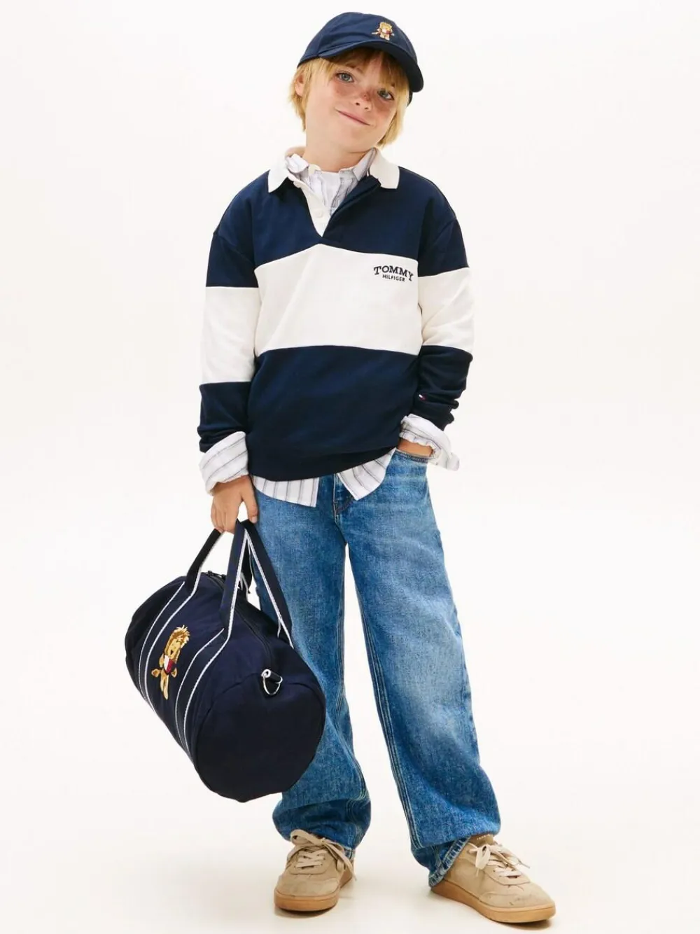 Online Tommy Hilfiger Blue Heritage Loose Carpenter Jeans