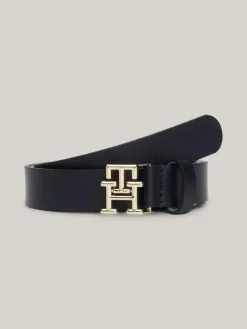 Tommy Hilfiger Blue Logo Belt^Women Belts