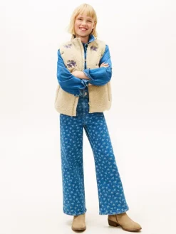 Tommy Hilfiger Blue Mabel Floral Print Wide Leg Jeans^ Jeans