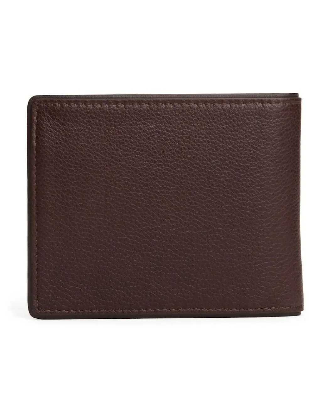 Tommy Hilfiger Brown Corporate Leather Card And Coin Wallet