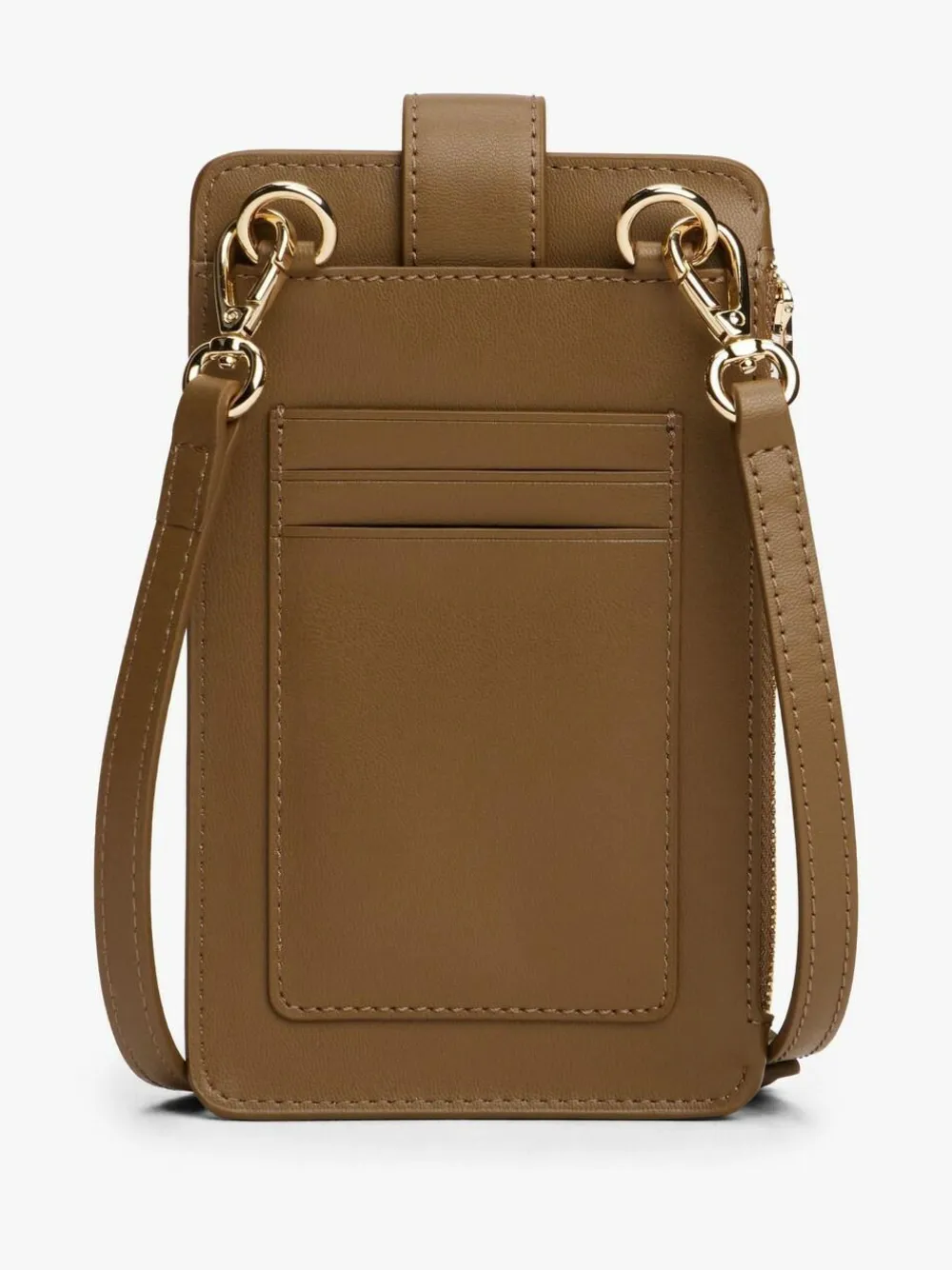 Hot Tommy Hilfiger Hilfiger Icon Monogram Phone Pouch Brown