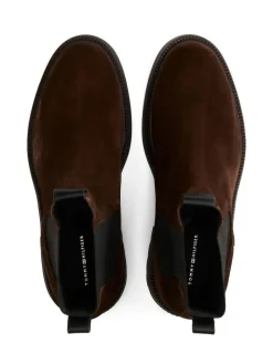 Tommy Hilfiger Brown Lightweight Suede Chelsea Boots^ Boots|Boots