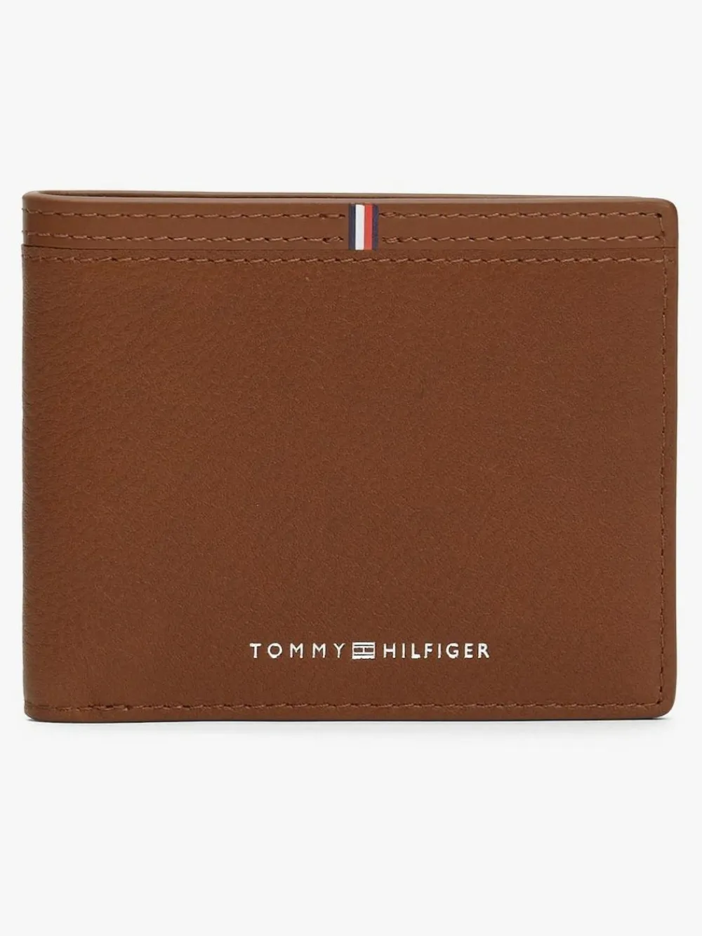 Sale Tommy Hilfiger Purple Corporate Logo Leather Credit Card Wallet