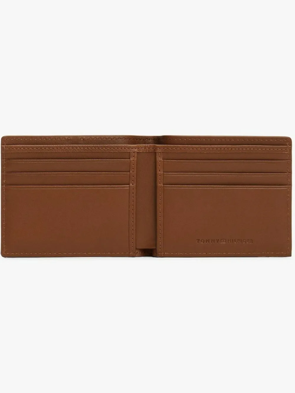 Sale Tommy Hilfiger Purple Corporate Logo Leather Credit Card Wallet