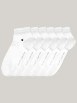 Online Tommy Hilfiger White Ankle Socks 6 Pack