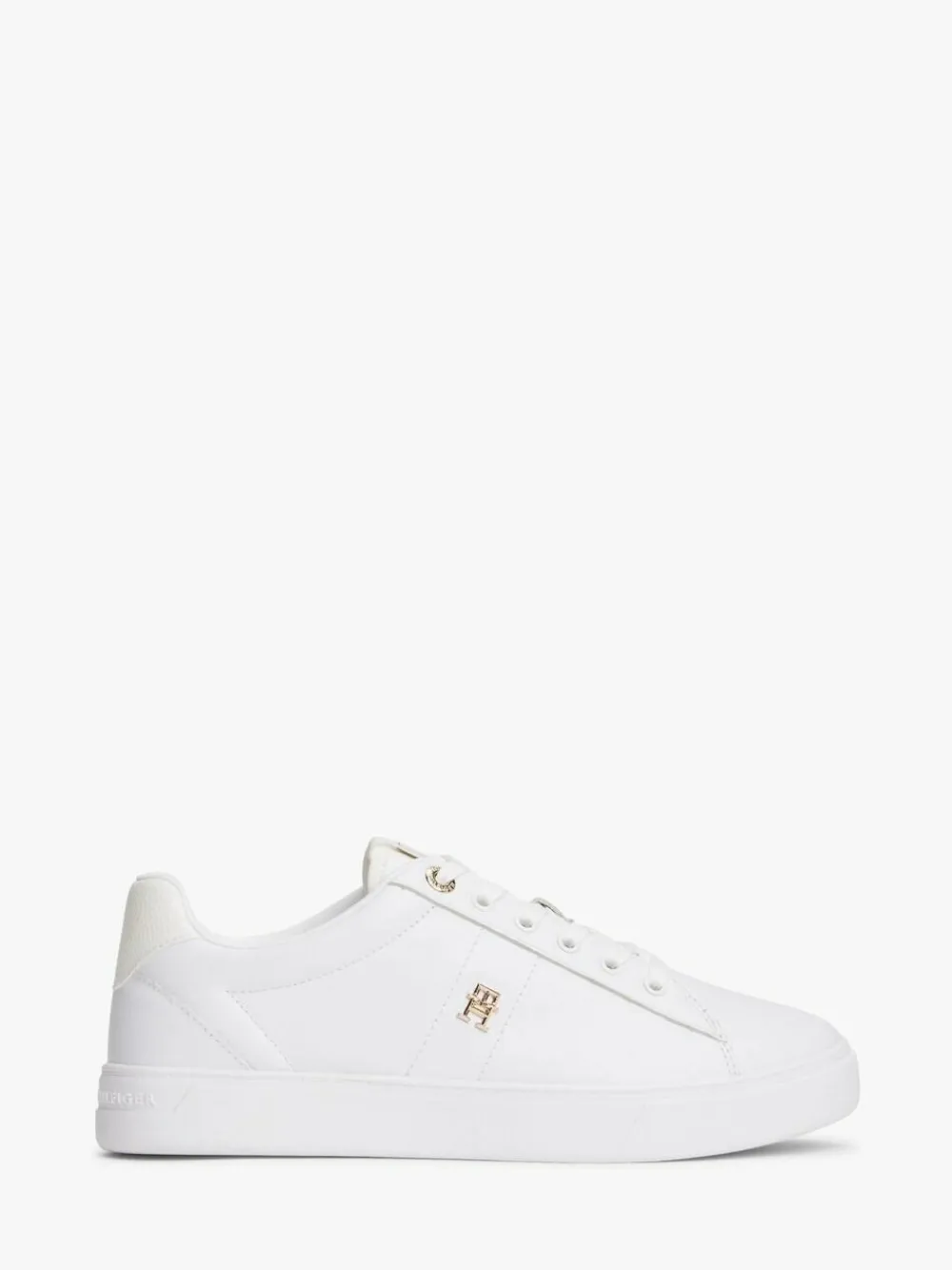 Tommy Hilfiger White Essential Elevated Cupsole Sneakers