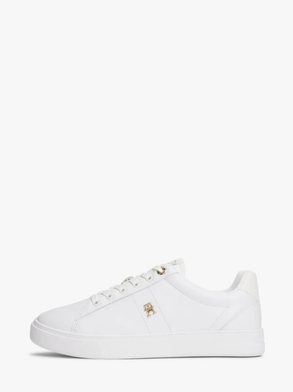 Tommy Hilfiger White Essential Elevated Cupsole Sneakers