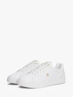 Tommy Hilfiger White Essential Elevated Cupsole Sneakers