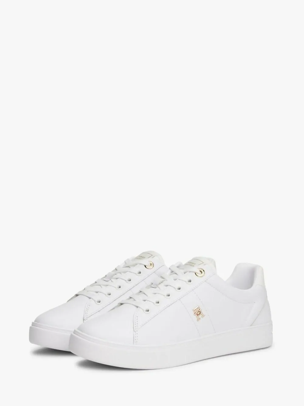 Tommy Hilfiger White Essential Elevated Cupsole Sneakers