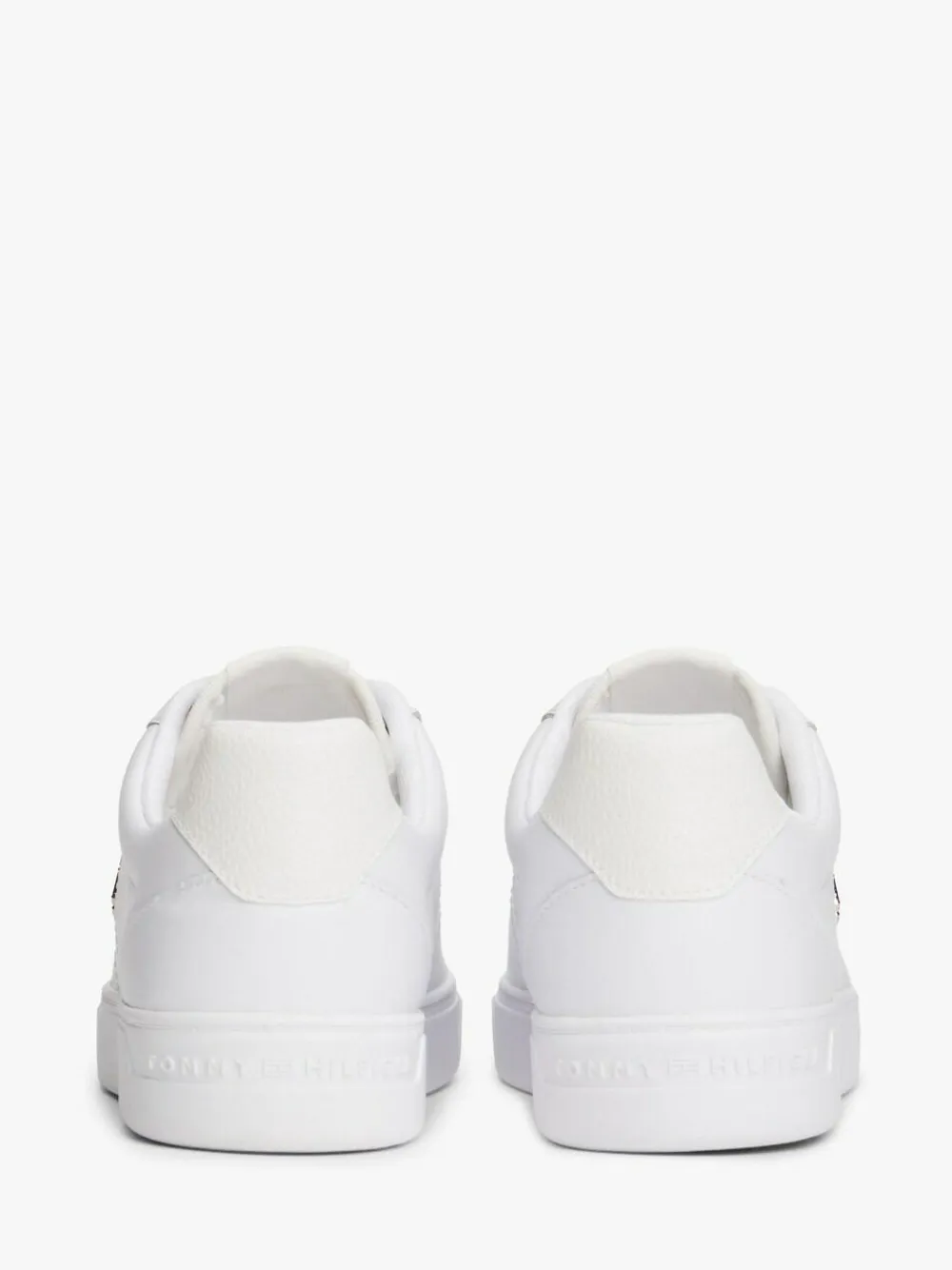 Tommy Hilfiger White Essential Elevated Cupsole Sneakers