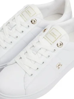 Tommy Hilfiger White Essential Elevated Cupsole Sneakers