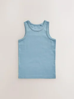 Next Cotton Vests 10 Pack (1.5-16yrs)^BOY Tops|Multipacks
