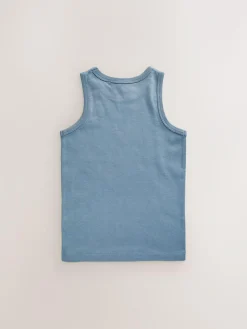 Next Cotton Vests 10 Pack (1.5-16yrs)^BOY Tops|Multipacks
